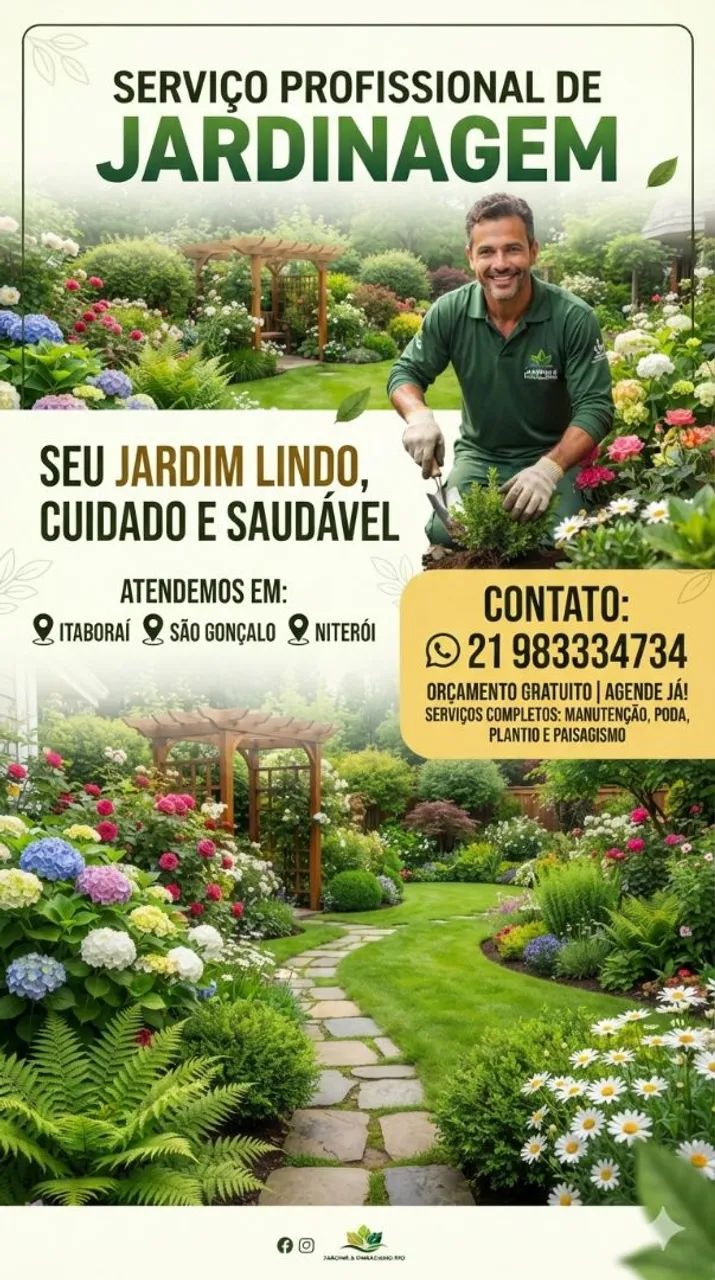 Jardineiro Orçamento gratis