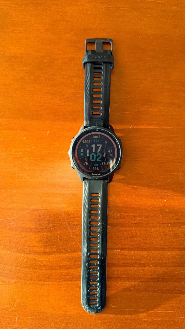 Relogio Corrida Garmin Forerunner 955 Solar (Preto) - Foto 4