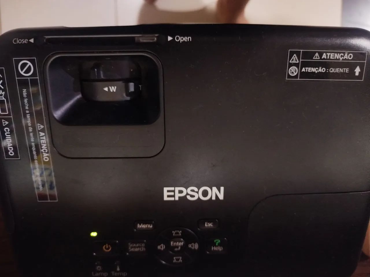 Projetor EPSON (tem que trocar a lâmpada) - Foto 5