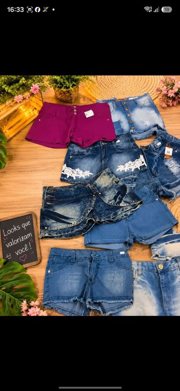 Shorts jeans  varios .odelos - Foto 2