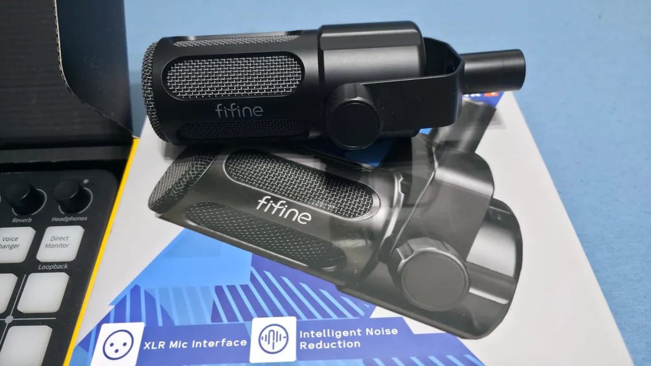 Microfone Fifine Tank 1 + Mesa Maono - Kit Streaming - Foto 3