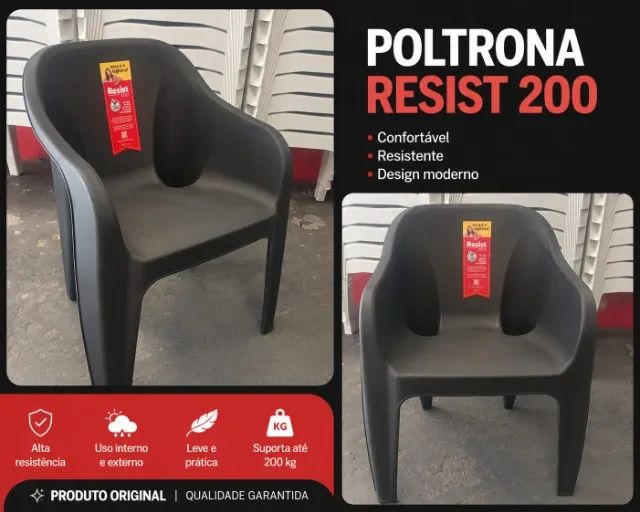 Poltrona Testada em 200kg