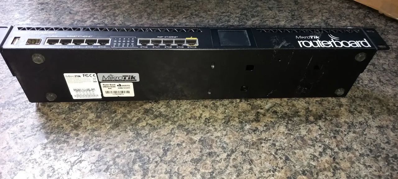 Roteador Mikrotik RB2011UiAS-RM Routerboard