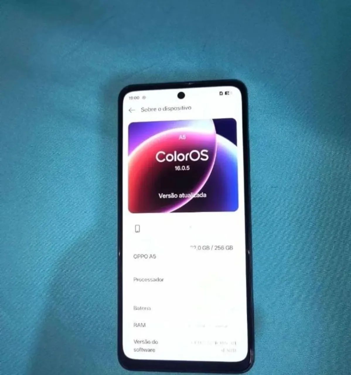 Vendo celular Oppo A5 