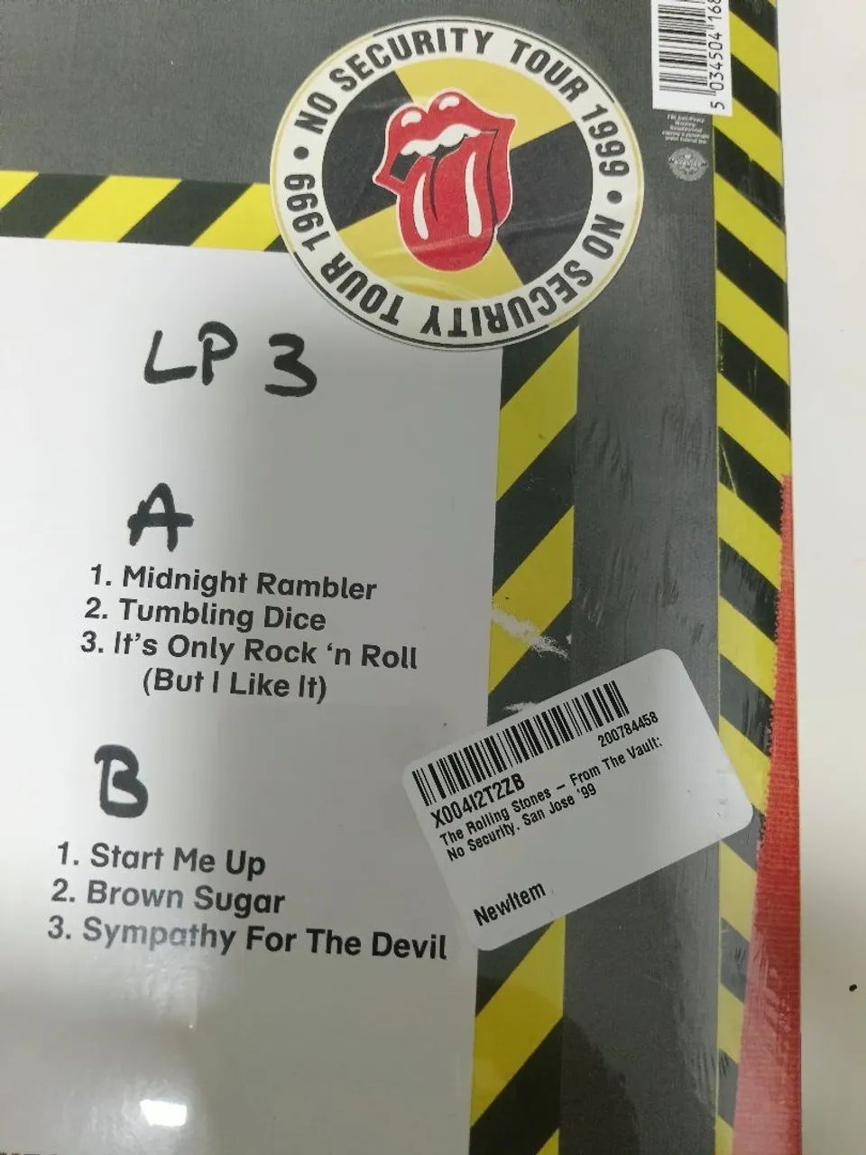 Rolling Stones From The Vault NO SECURITY San José"99 - Foto 5