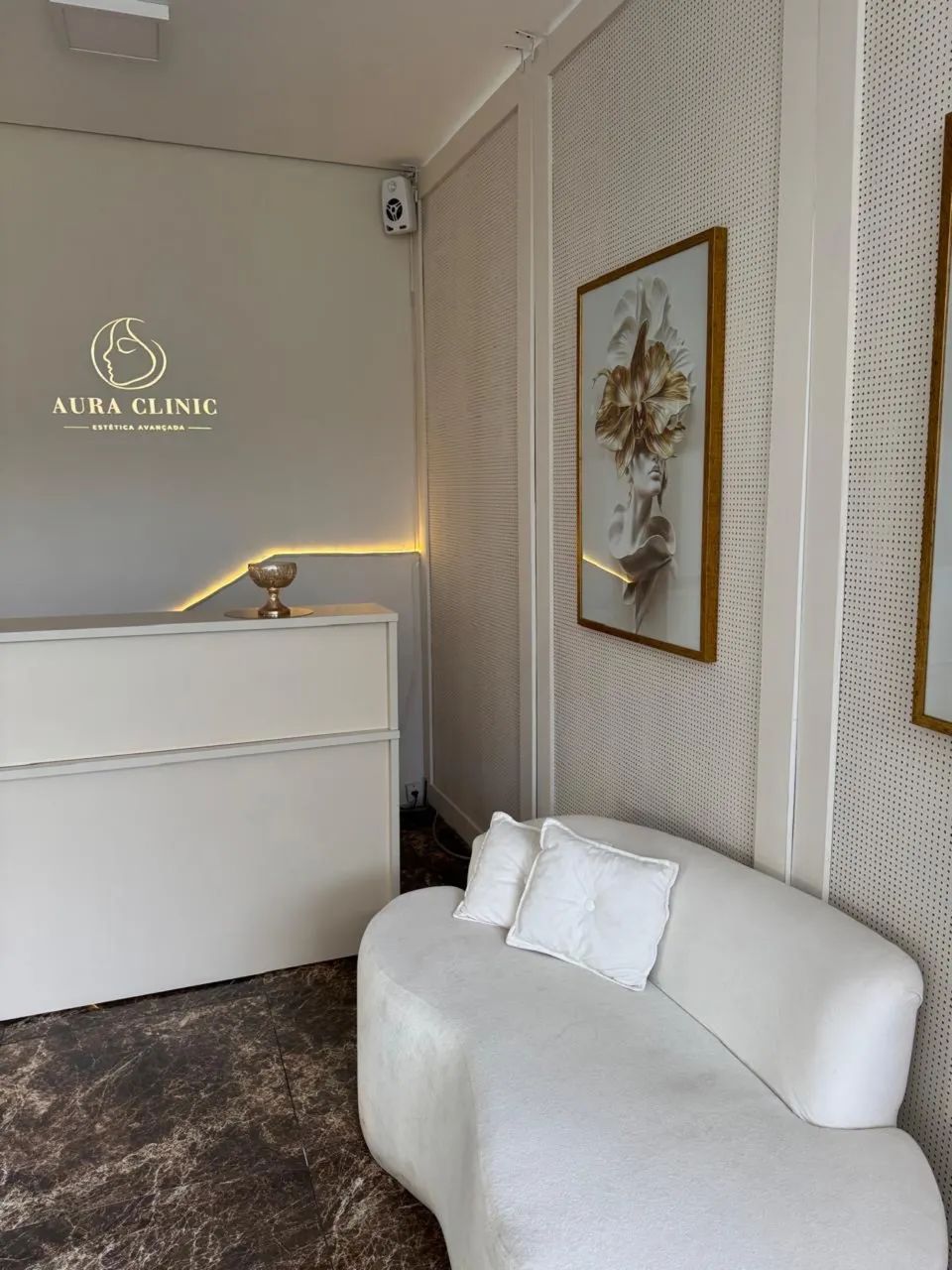 SALA EM CLÍNICA DE ESTÉTICA 
