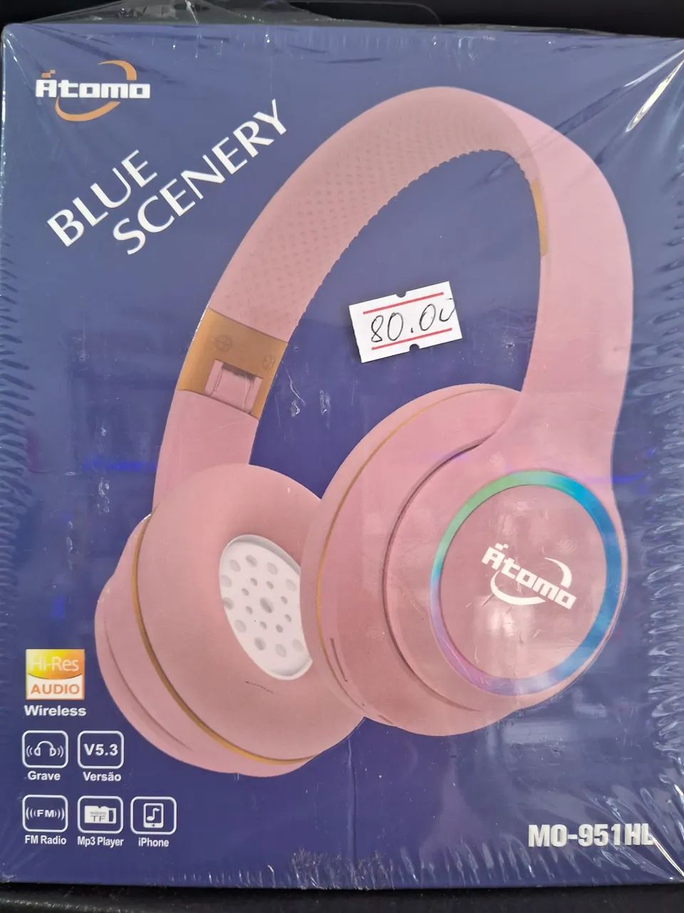 Fone de Ouvidos Atomo Blue Scenery - Foto 4
