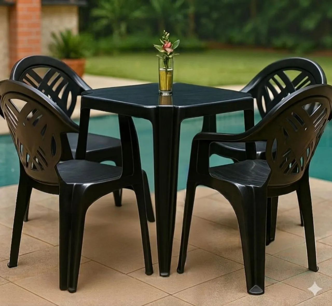 America Plastic Table and Chair Sets
