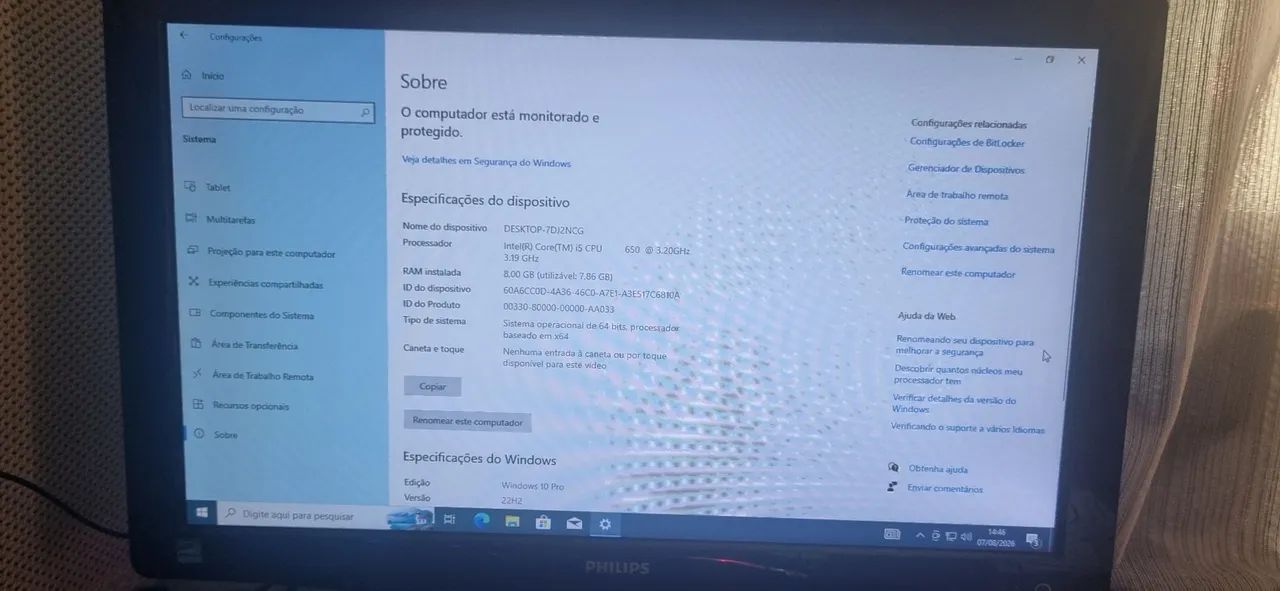 Pc i5 Com Monitor  - Foto 2