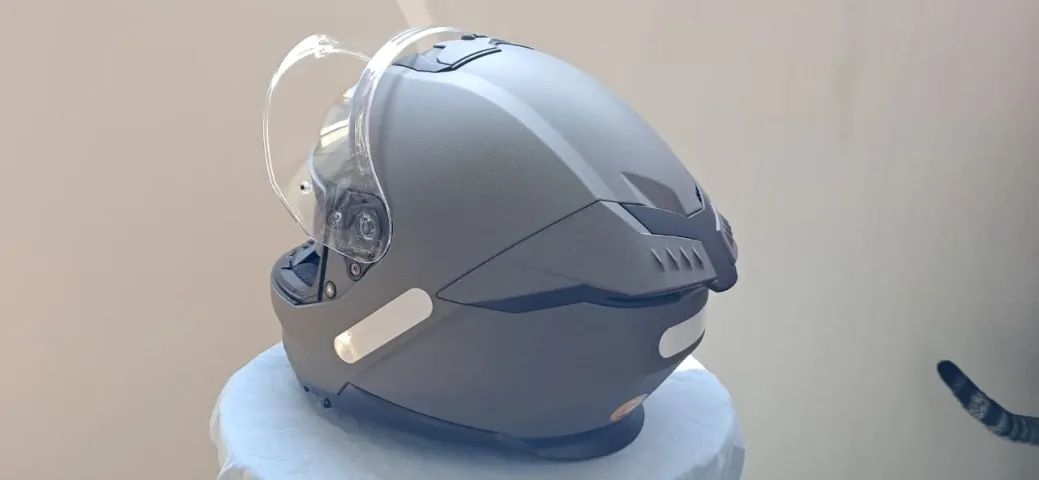Capacete Ls2 Stream 2 Ff808 Monocolor Concrete - Foto 3
