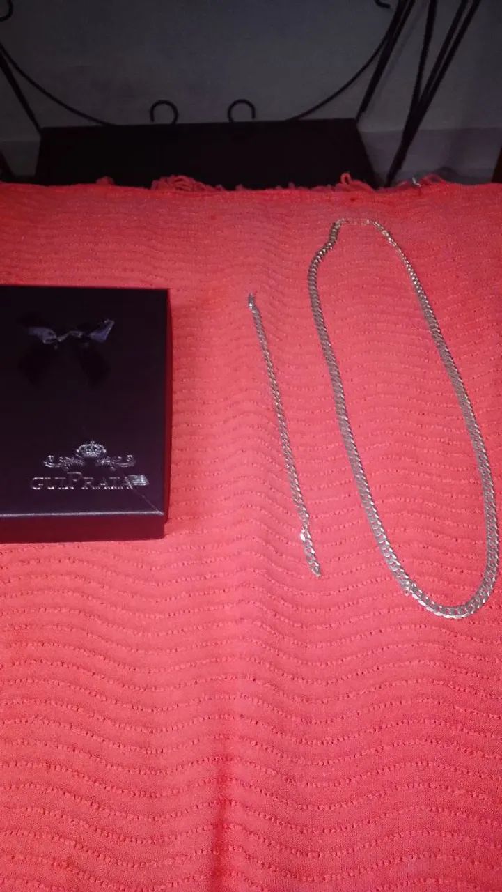Prata 925 (pescoço e pulso )