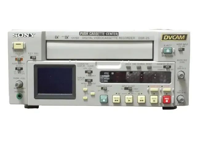 Sony DSR-25 DVCAM / DV / MiniDV - Player & Gravador Profissional NTSC - Foto 3