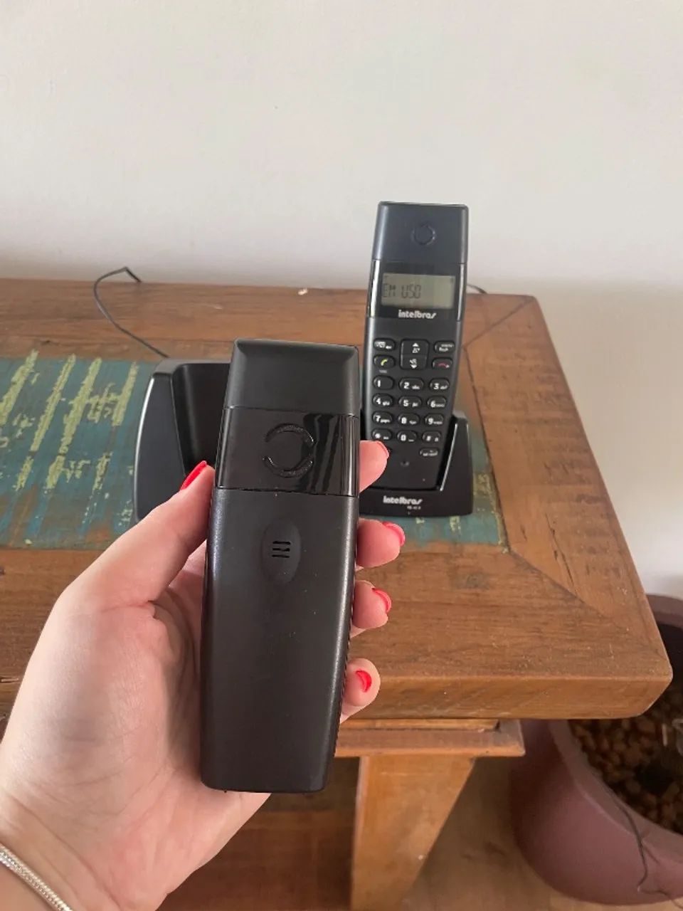 Telefone sem fio intelbras base + ramal - Foto 3