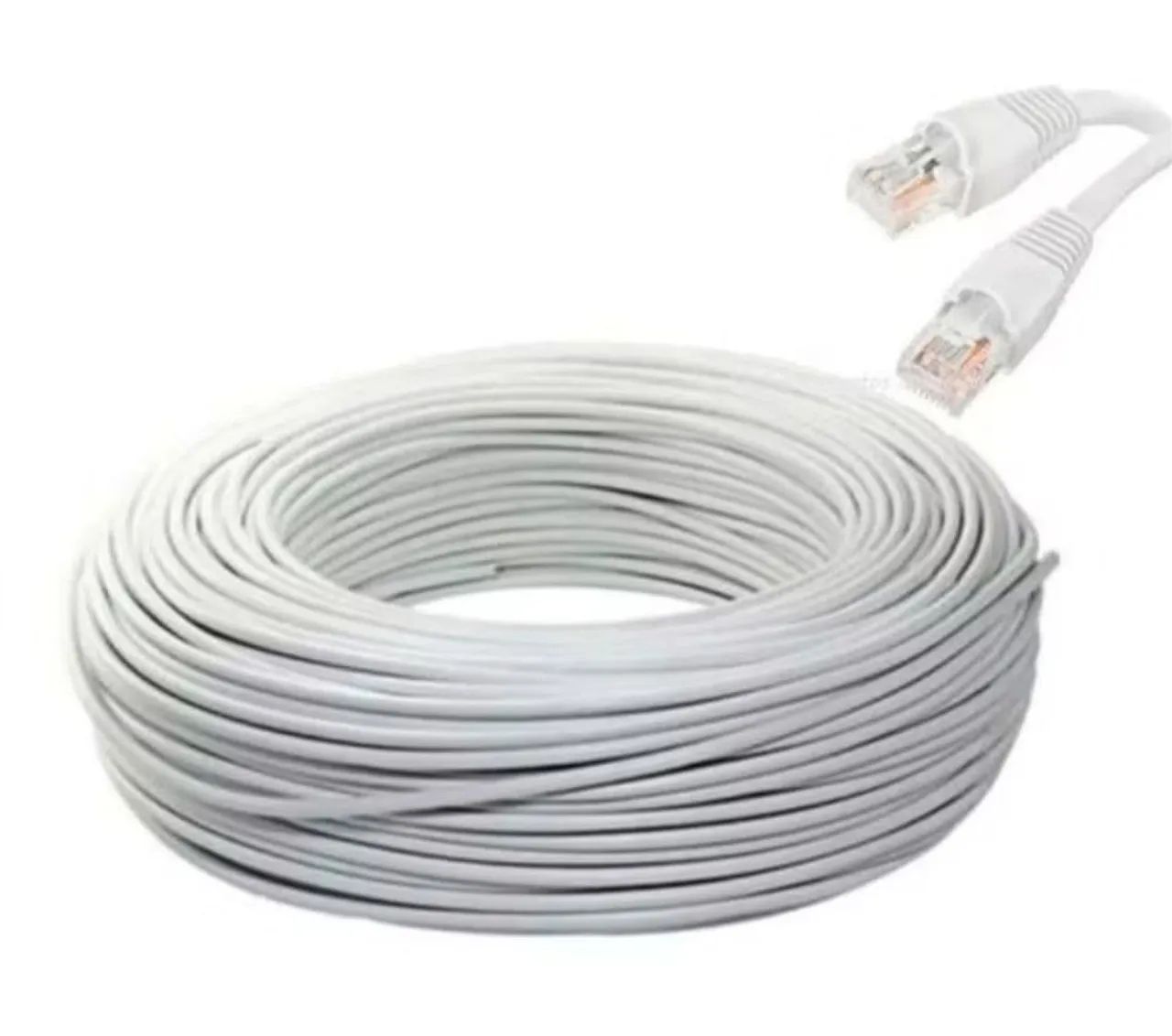 Cabo de Internet rede 100 metros crimpado pronto para uso - Foto 2