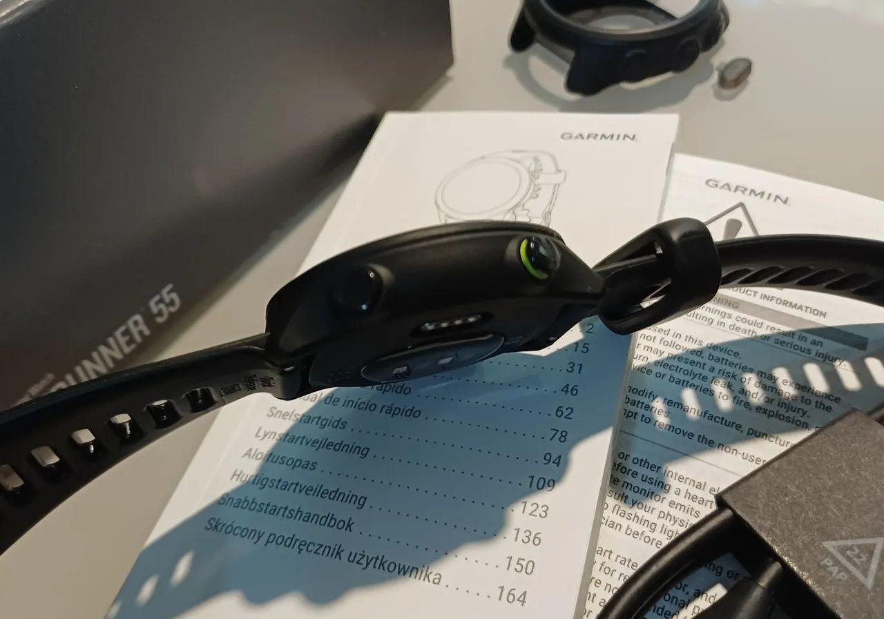 Relógio Garmin Forerunner 55 Preto - Foto 4