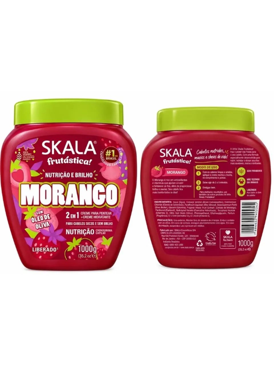 Creme de pentear Skala de Morango - Foto 3