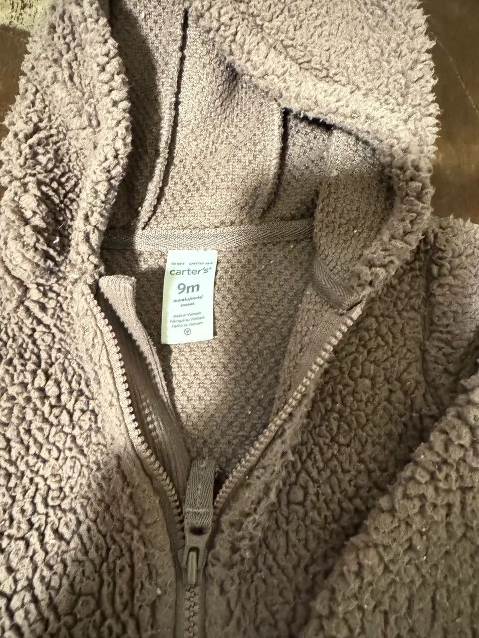 Combo de macacões de Sherpa da Carters - Foto 3