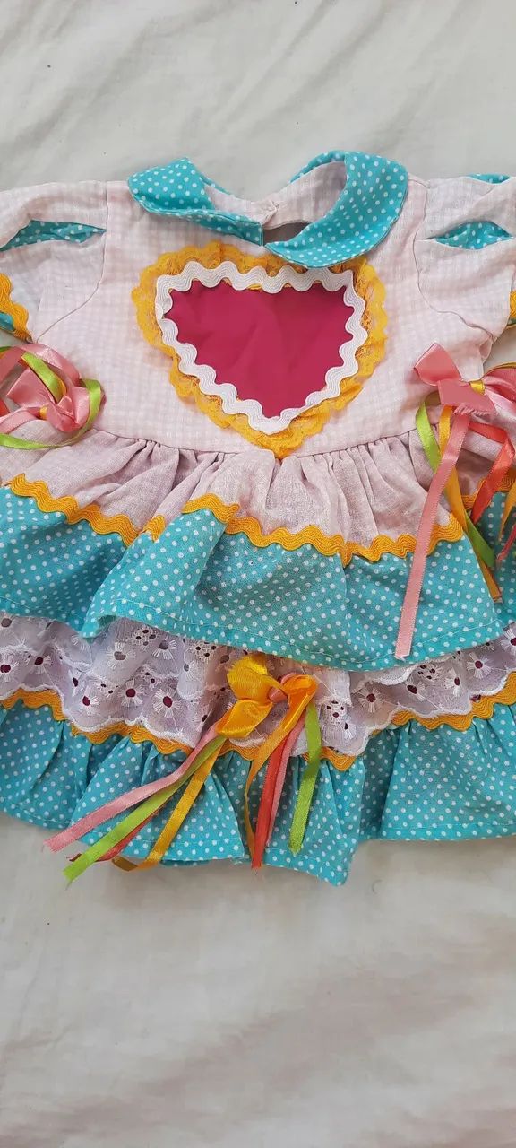 Vestido Junino Bebê  - Foto 4