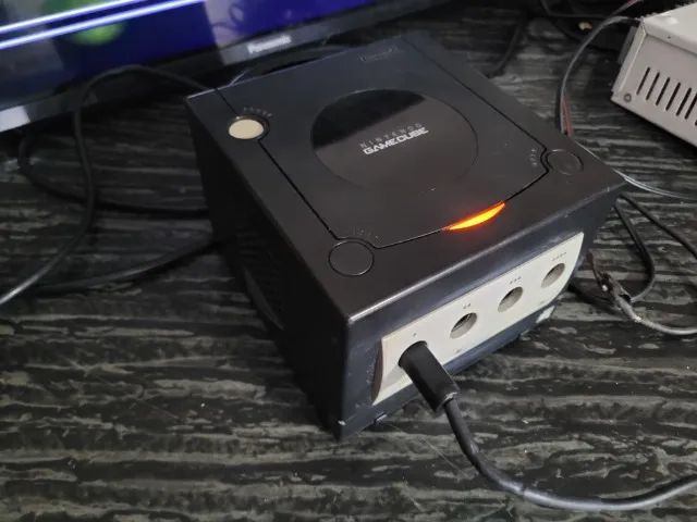 Console Nintendo GameCube Preto - Funcionando + Jogo Original Hulk - Sem Acessórios - Foto 3