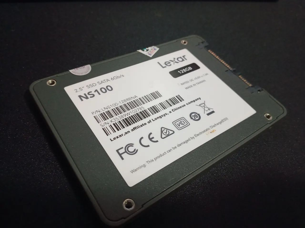 SSD LEXAR NS100 128G8 SATA 2,5 - Foto 3