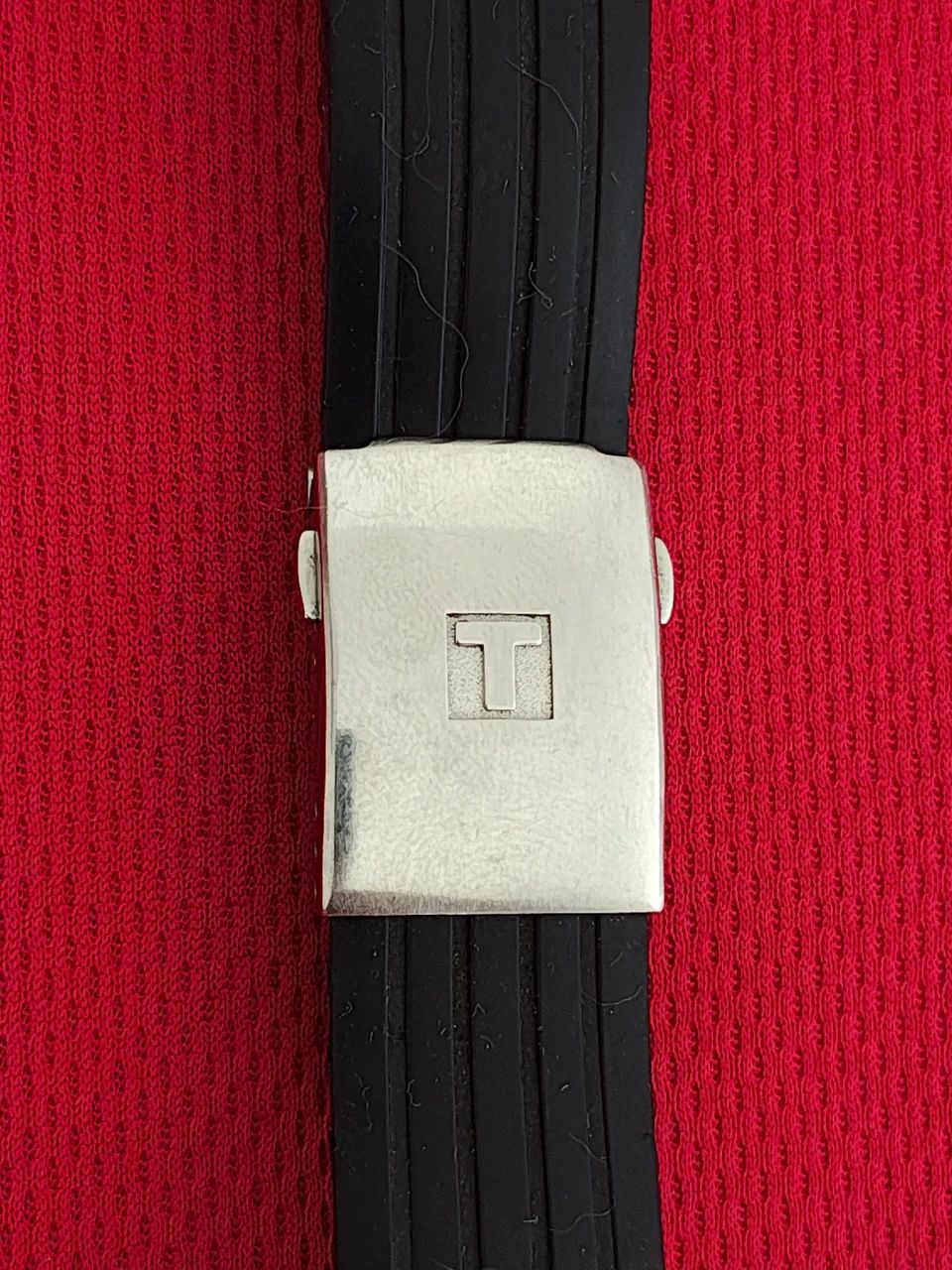 Pulseira Relógio Tissot Borracha Original 