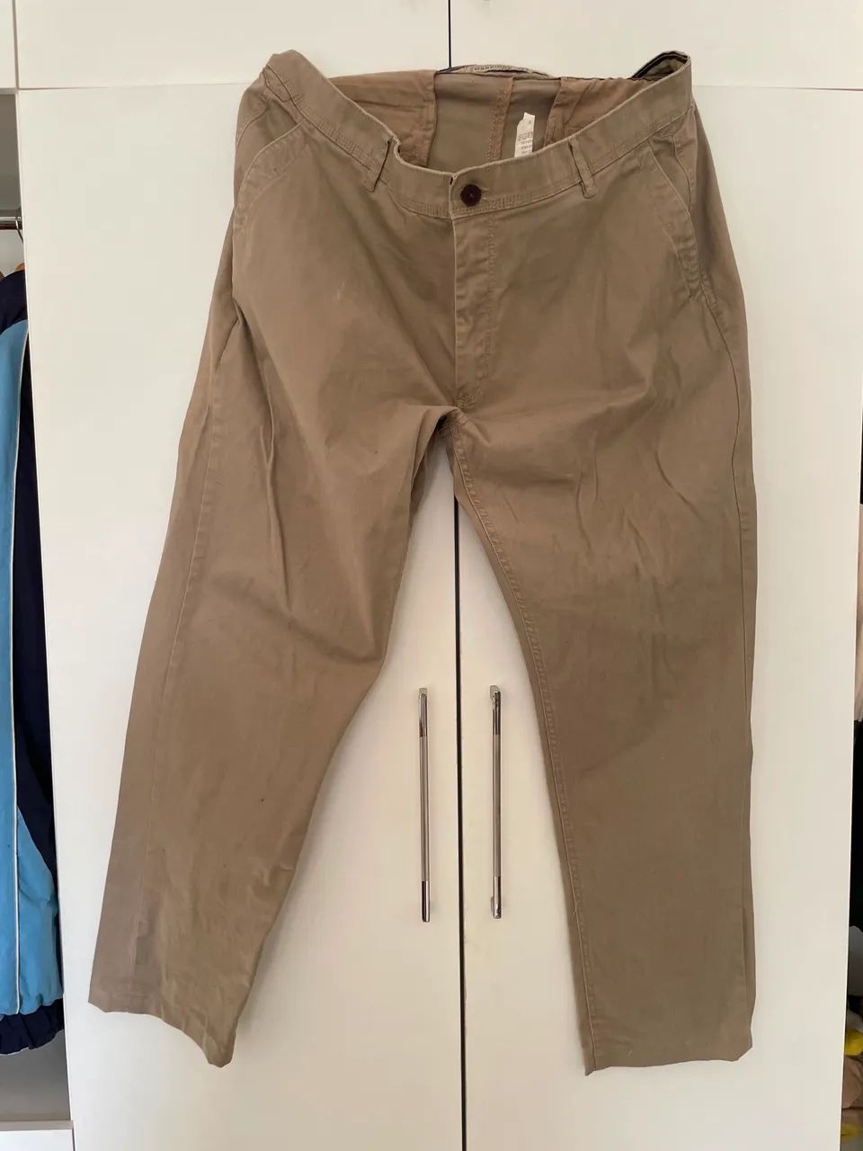 Calça Slim em Sarja - Foto 2