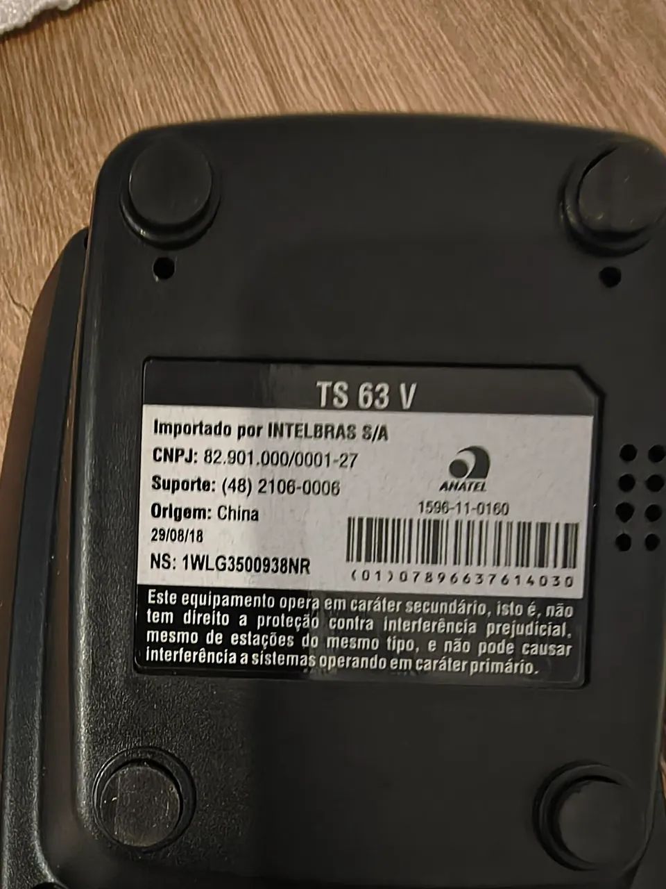 Telefone sem fio Intelbras TS 63 V - Foto 2