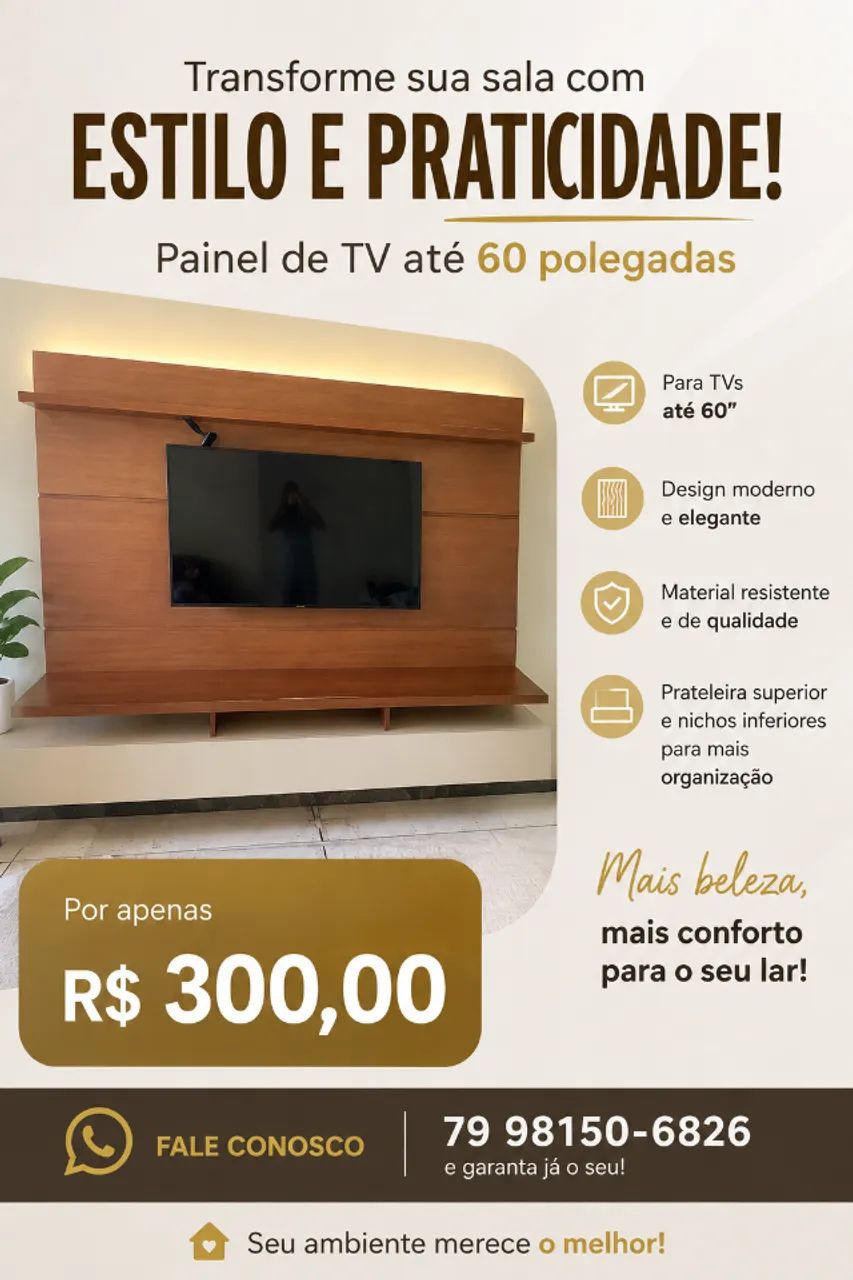 painel de tv