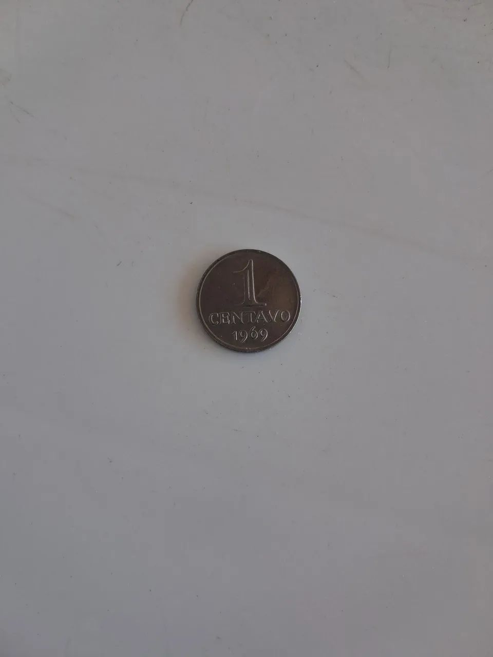 1.000 Moedas raras de , 0,01 centavos de 1969 - Foto 2