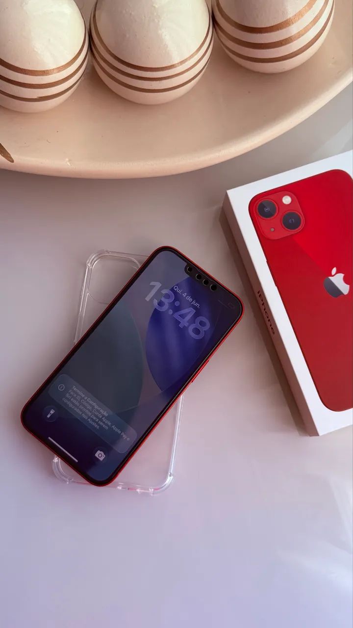 iPhone 13 256gb vermelho  - Foto 2