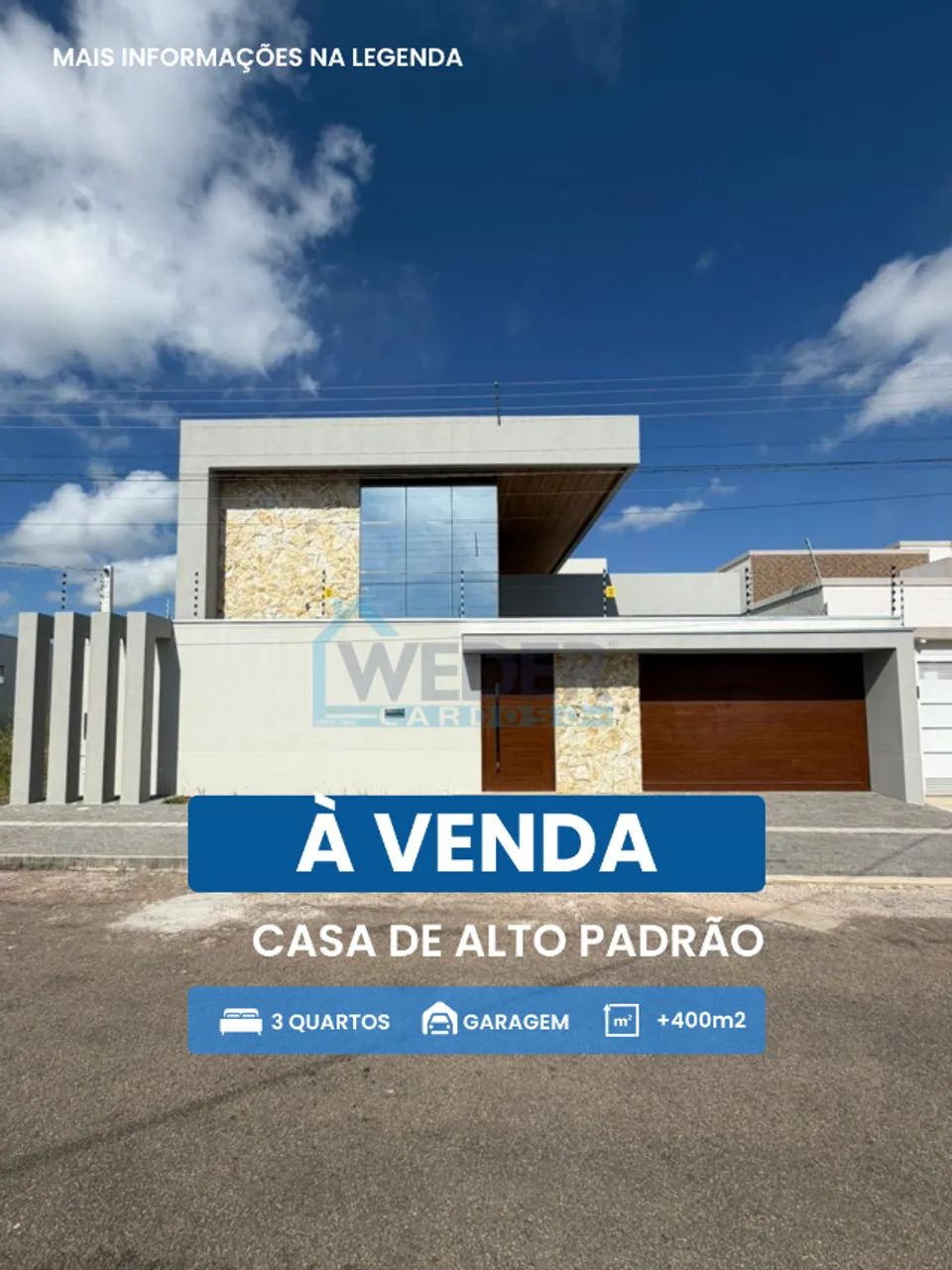 Casa de alto padrão com acabamento diferenciado em Gurupi