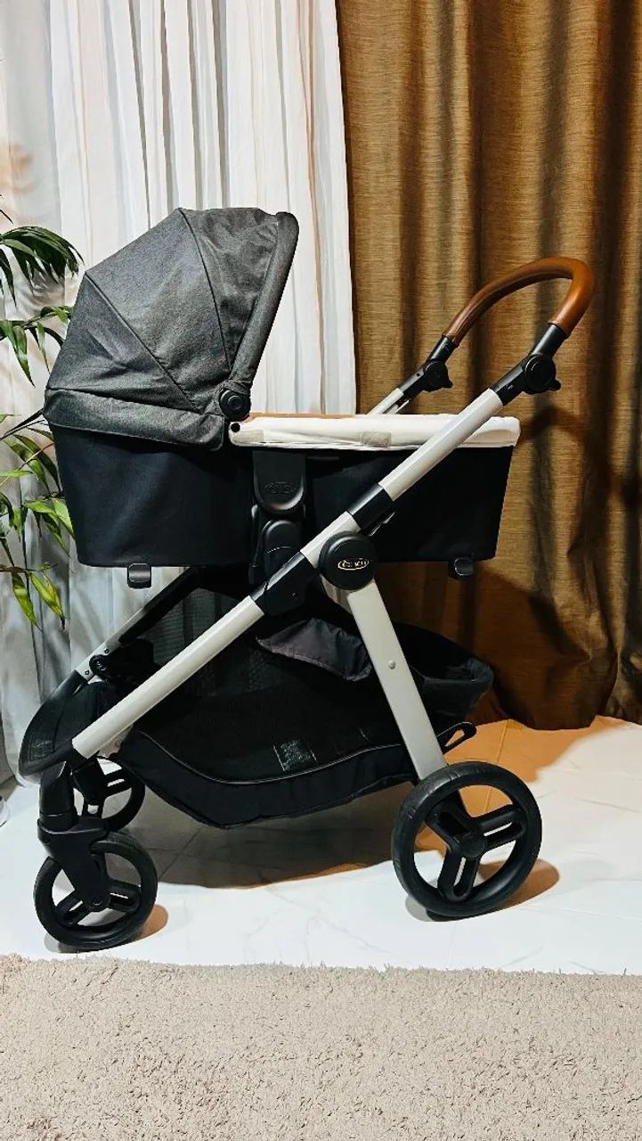 Carrinho de bebê graco suporta ate 22 kg tem que vim retirar  - Foto 4