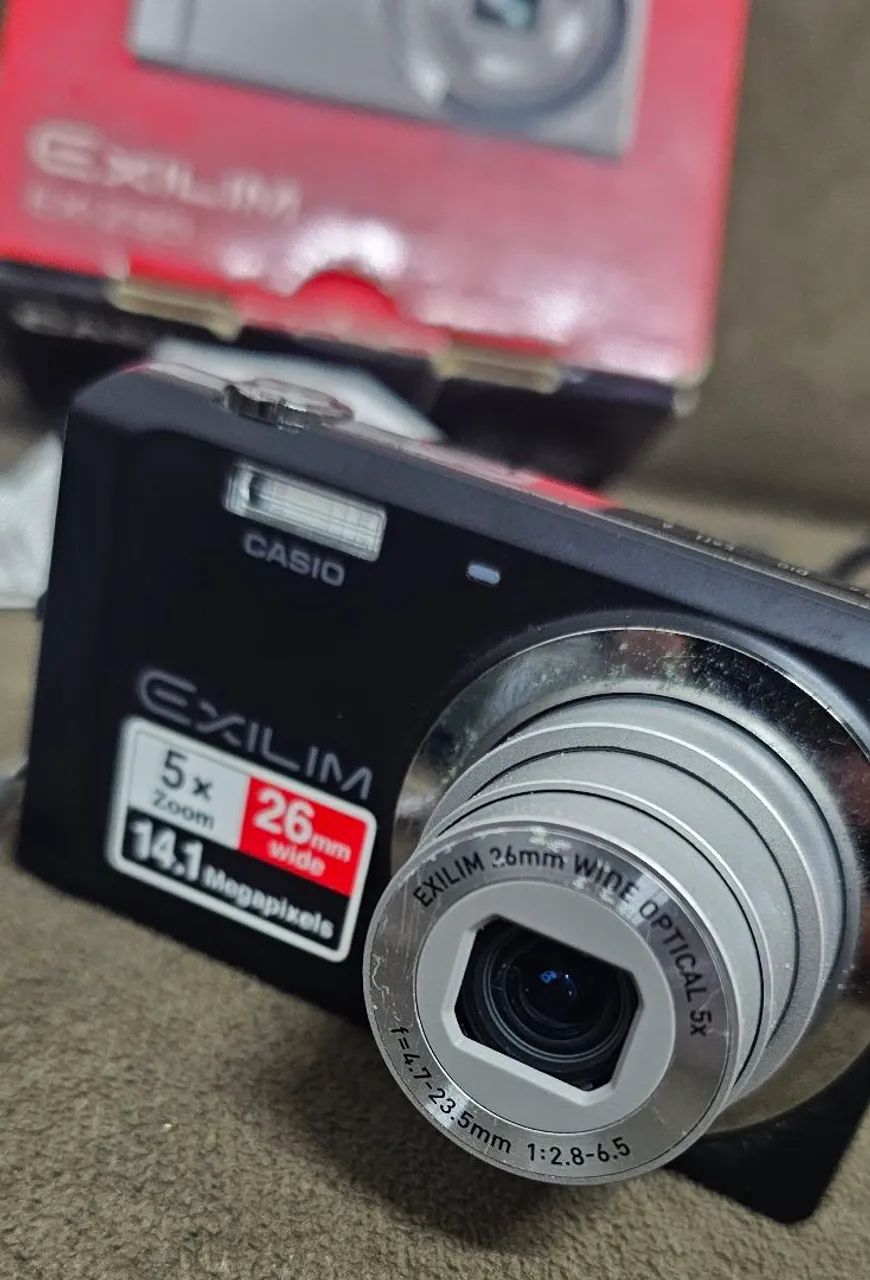 Câmera Casio Exilim EX-Z55 5MP Vintage CCD Completa Original +