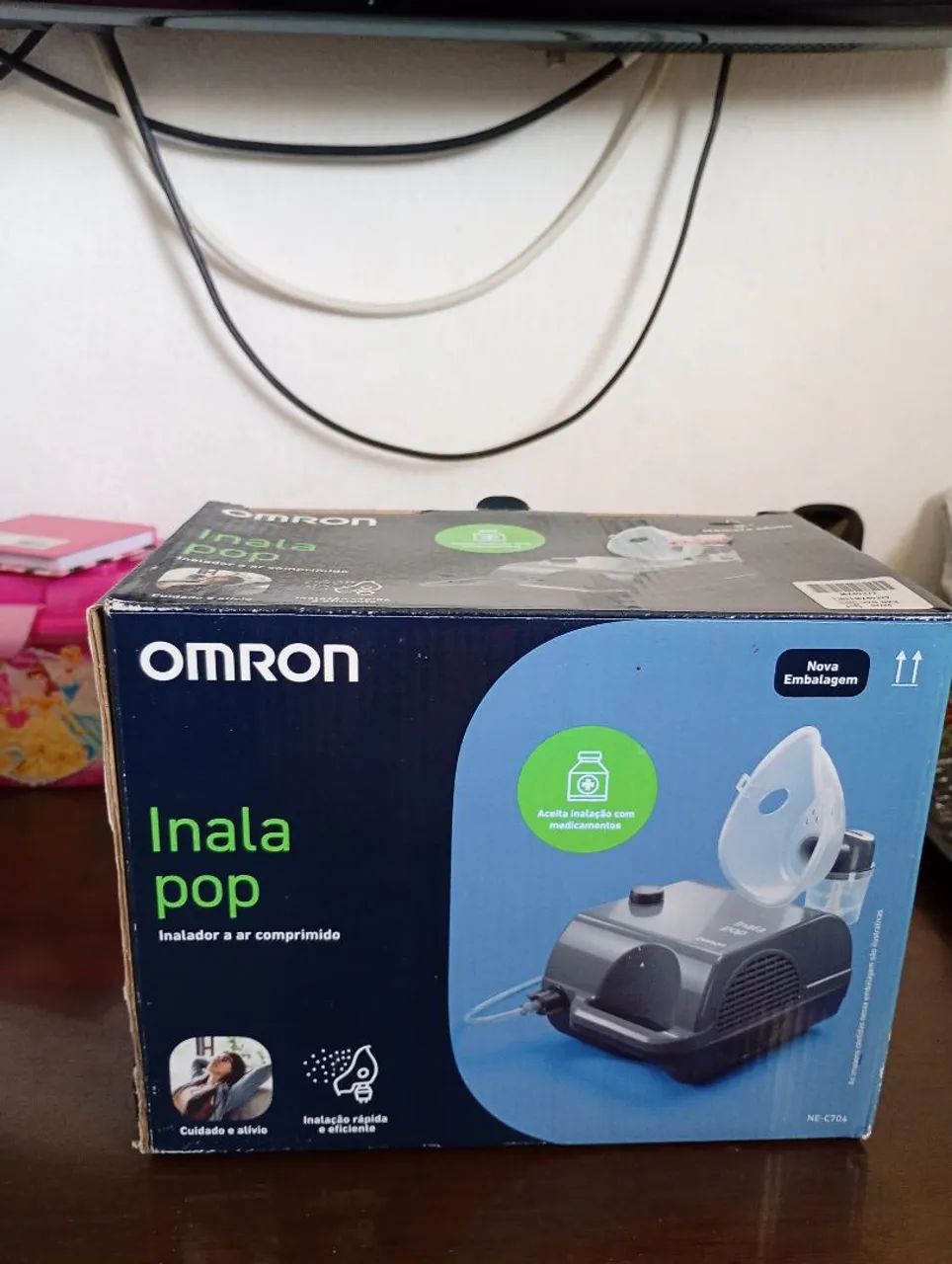 Inalador Omron Inala Pop - Praticamente Novo! - Foto 3