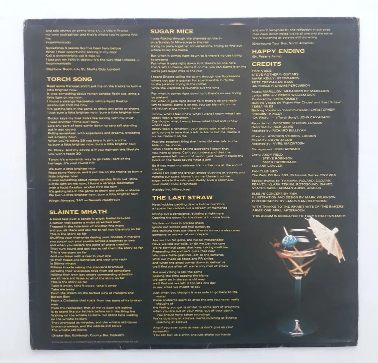 Vinil Marillion Clutching At Straws  - Foto 5
