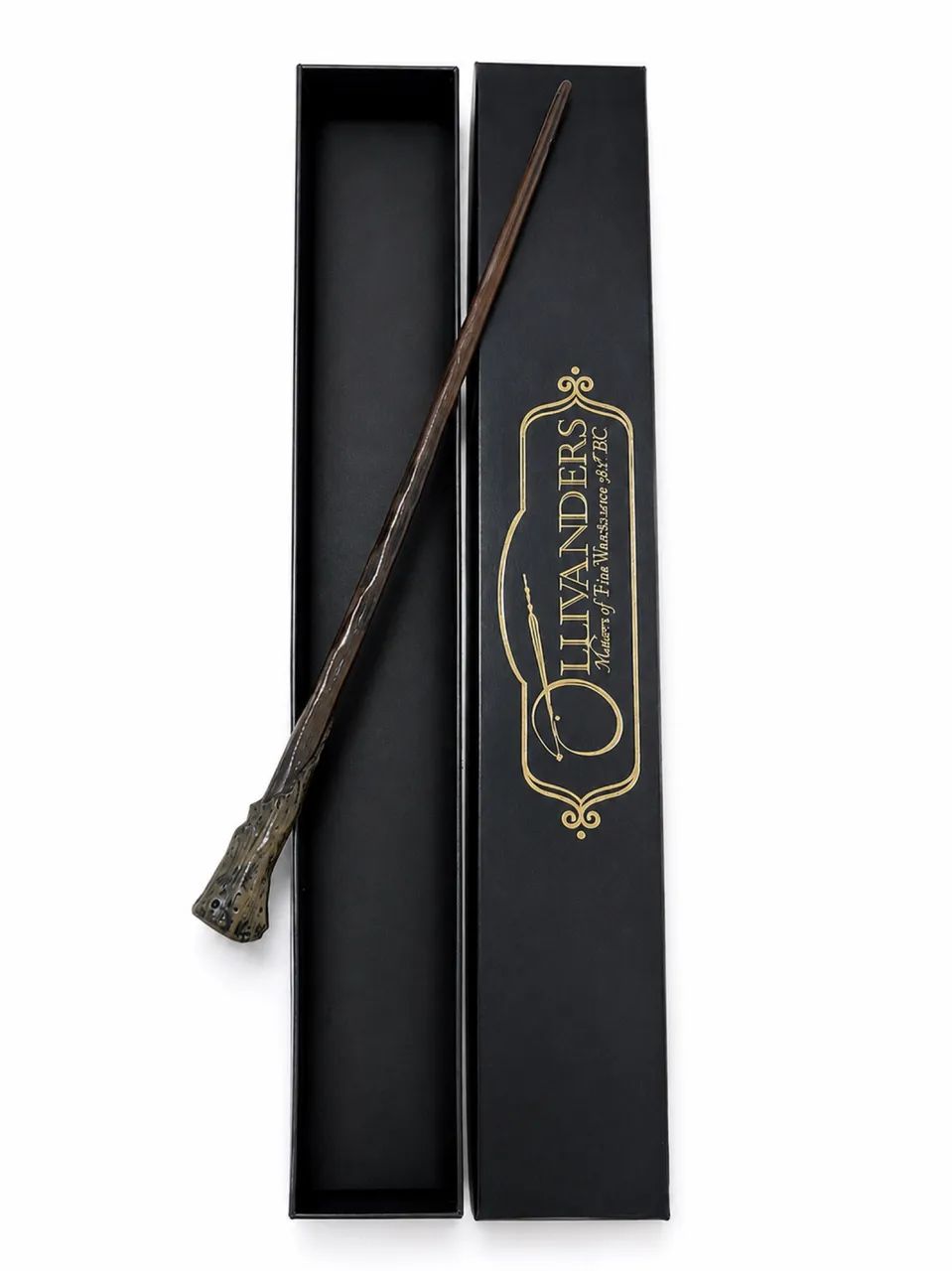 Kit 2 Varinhas Harry Potter - Rony Weasley + Newt Scamander com Caixa