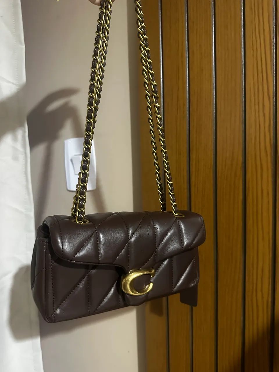 Bolsa tabby 20 marrom  - Foto 4