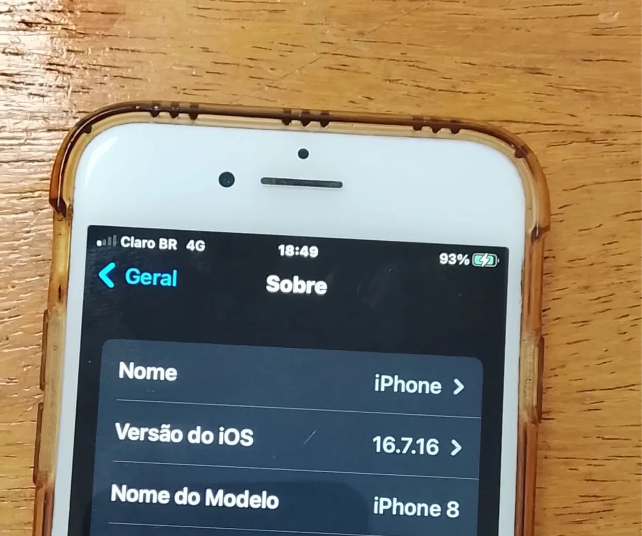 iPhone 8 sistema original ios 64 GB