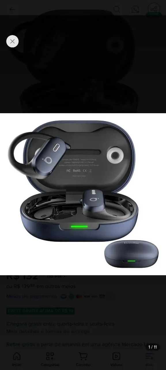 Fone bluetooth 
