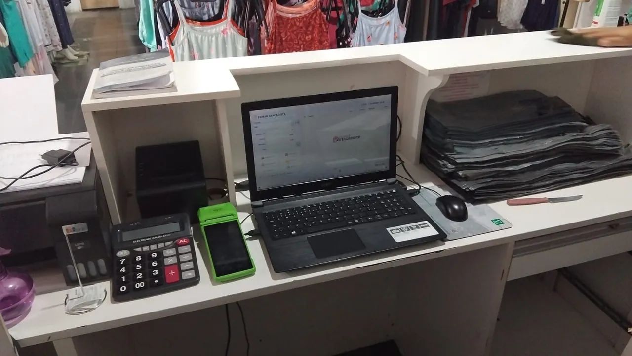 Balcao para Loja com caixa e impressora - Foto 4
