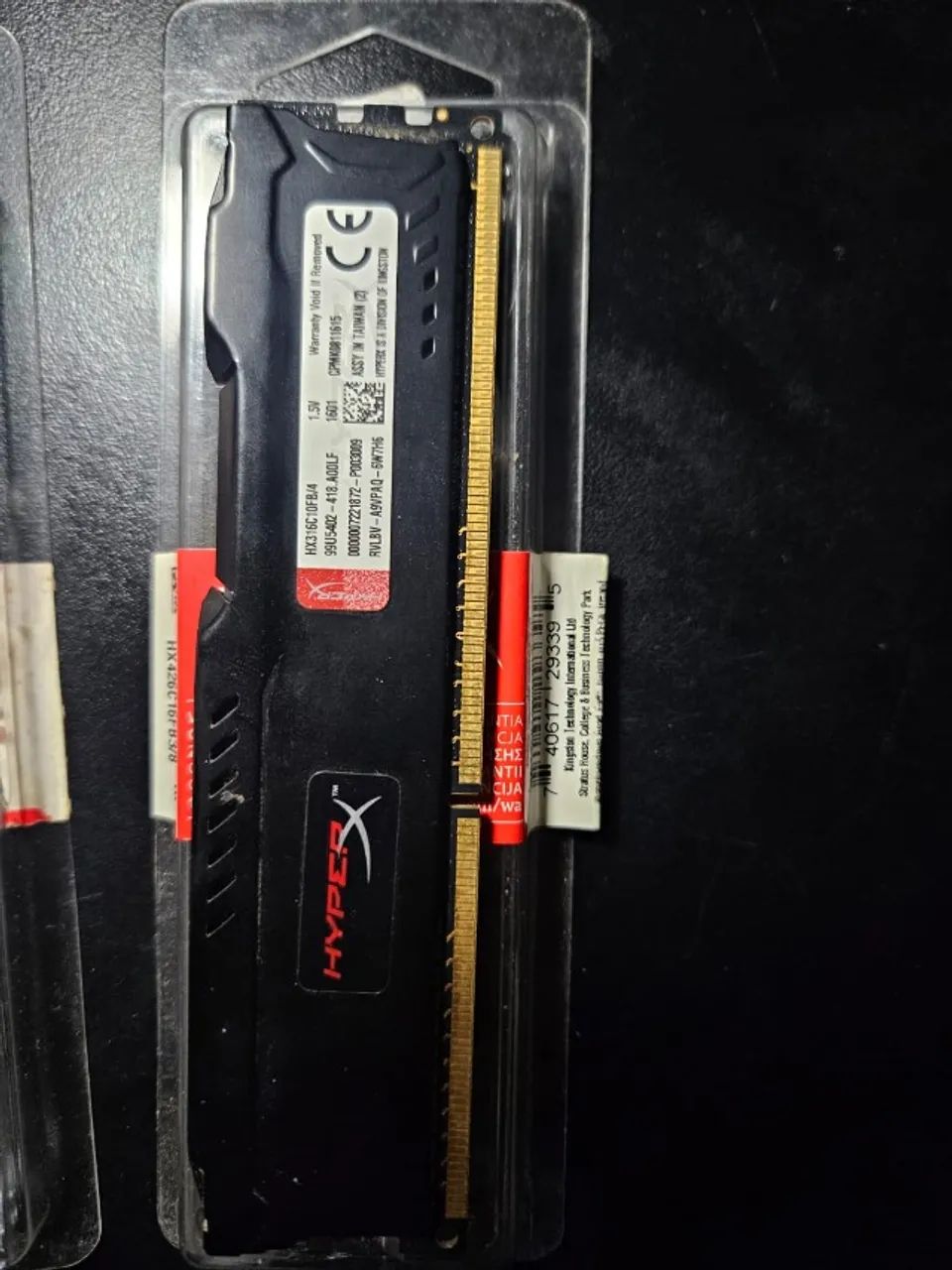 Kit Memória RAM 8GB (2x4GB) Kingston HyperX FURY Black DDR3 1600MHz - Dual Channel - Foto 6