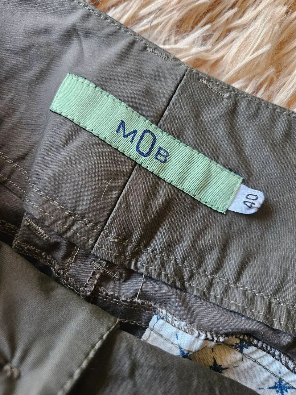 calça mob verde militar, tam 40 - Foto 3