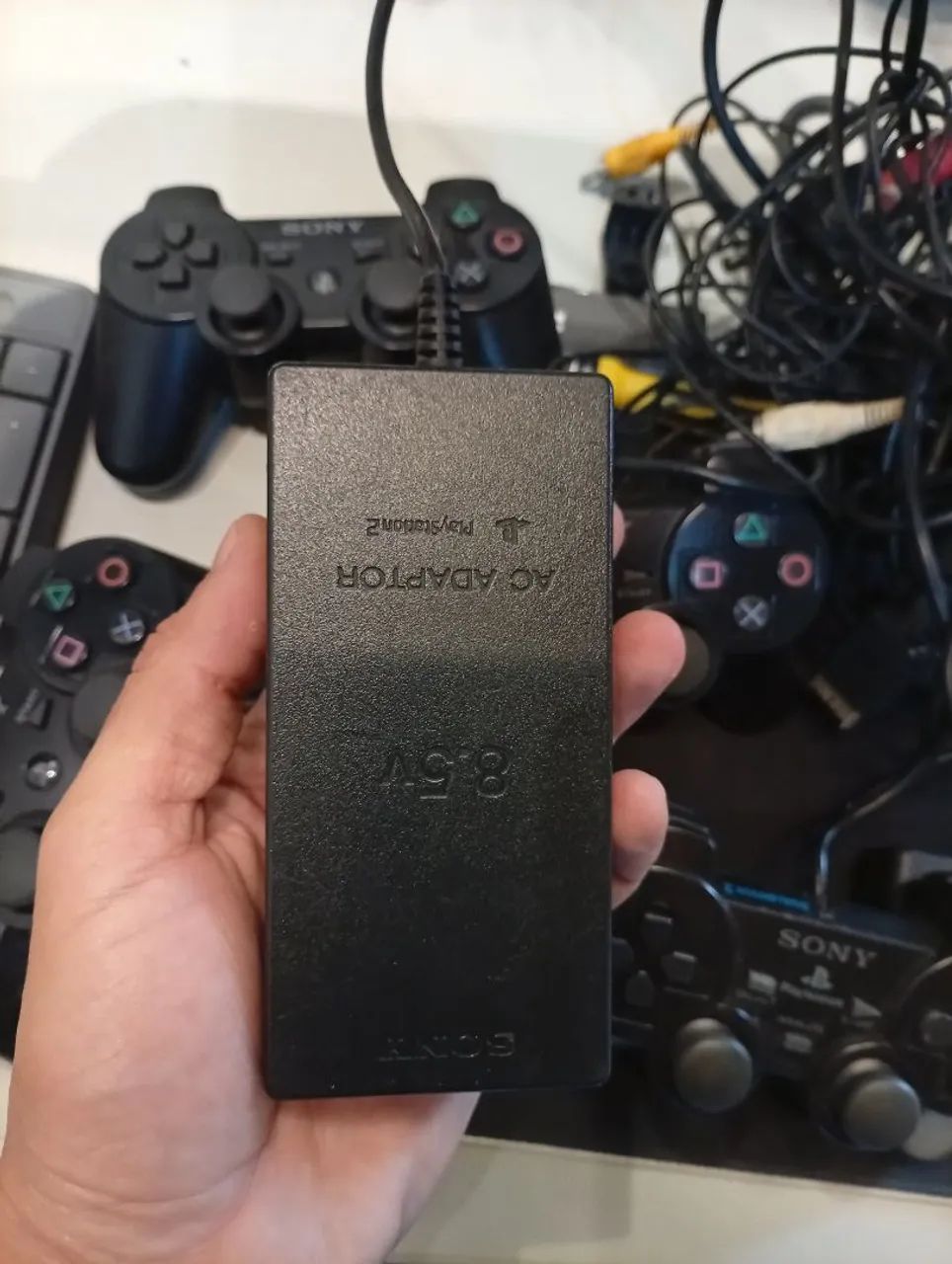 Lote controle Playstation play ps2 e ps3 e camera - Foto 2