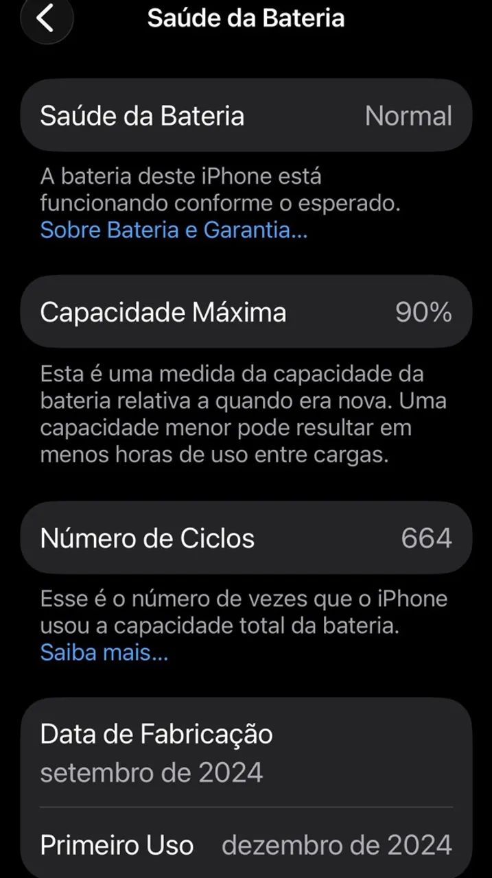 iPhone 16 Pro Preto 256GB - Completo + Nota Fiscal