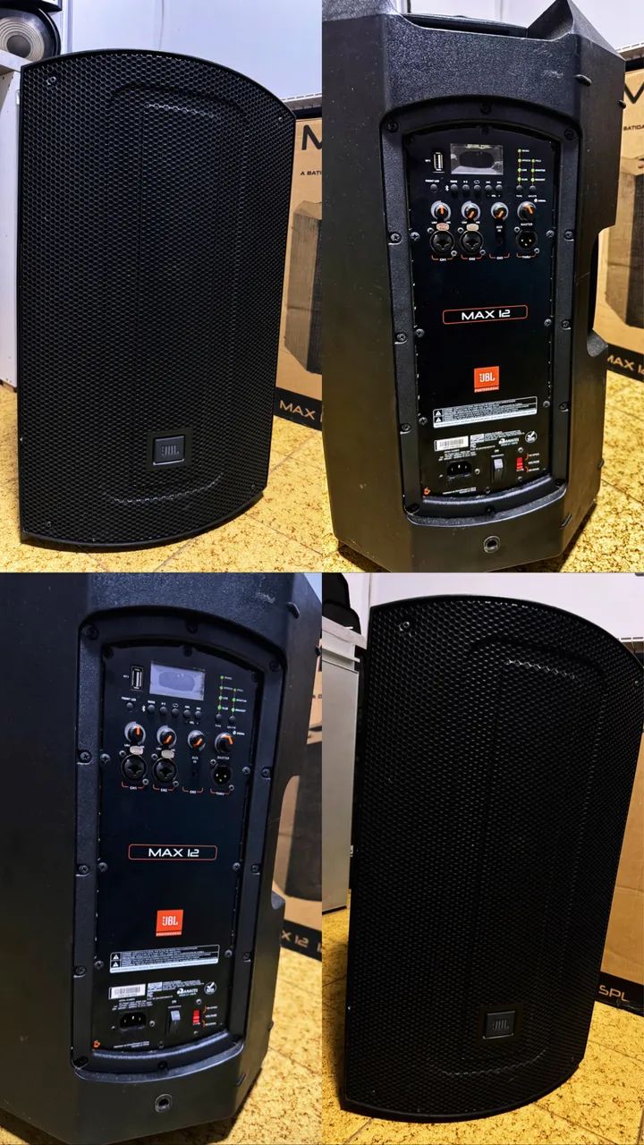 Vendo Caixa PROFISSIONAL JBL SERIES MAX12 