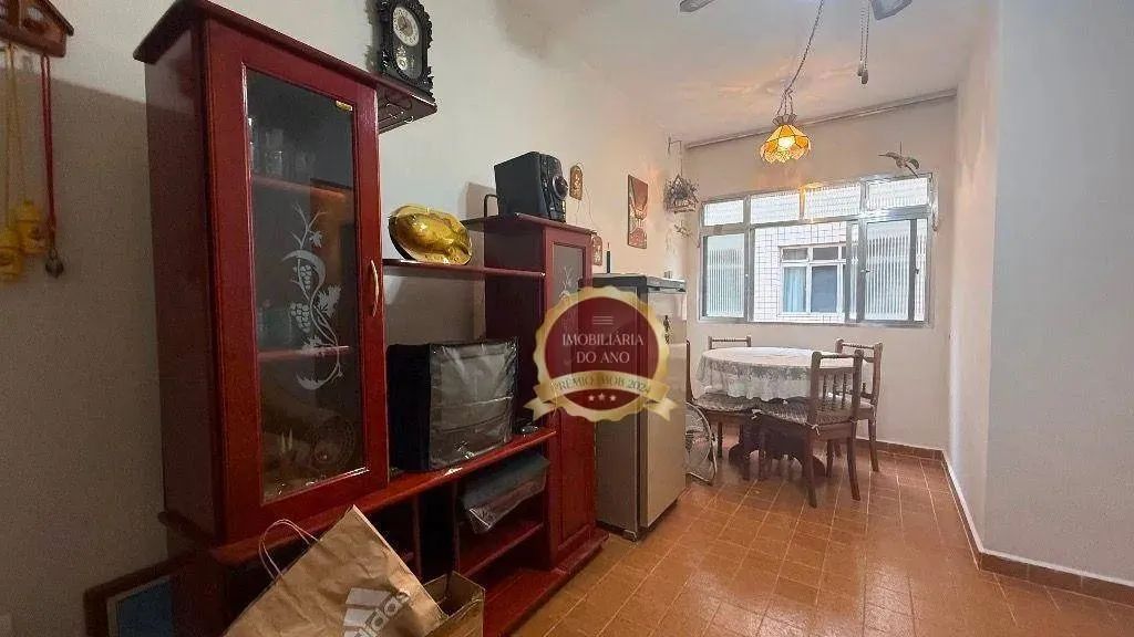 Apartamento à venda na Guilhermina  Praia Grande | 1 Dormitório | Mobiliado | 300 m da Pra - Foto 2