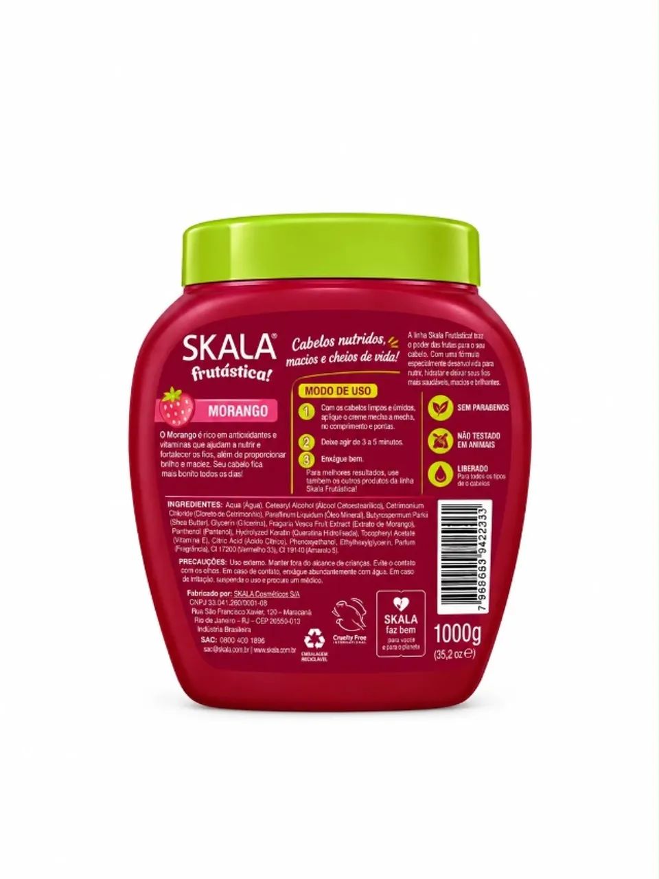 Creme de pentear Skala de Morango - Foto 2