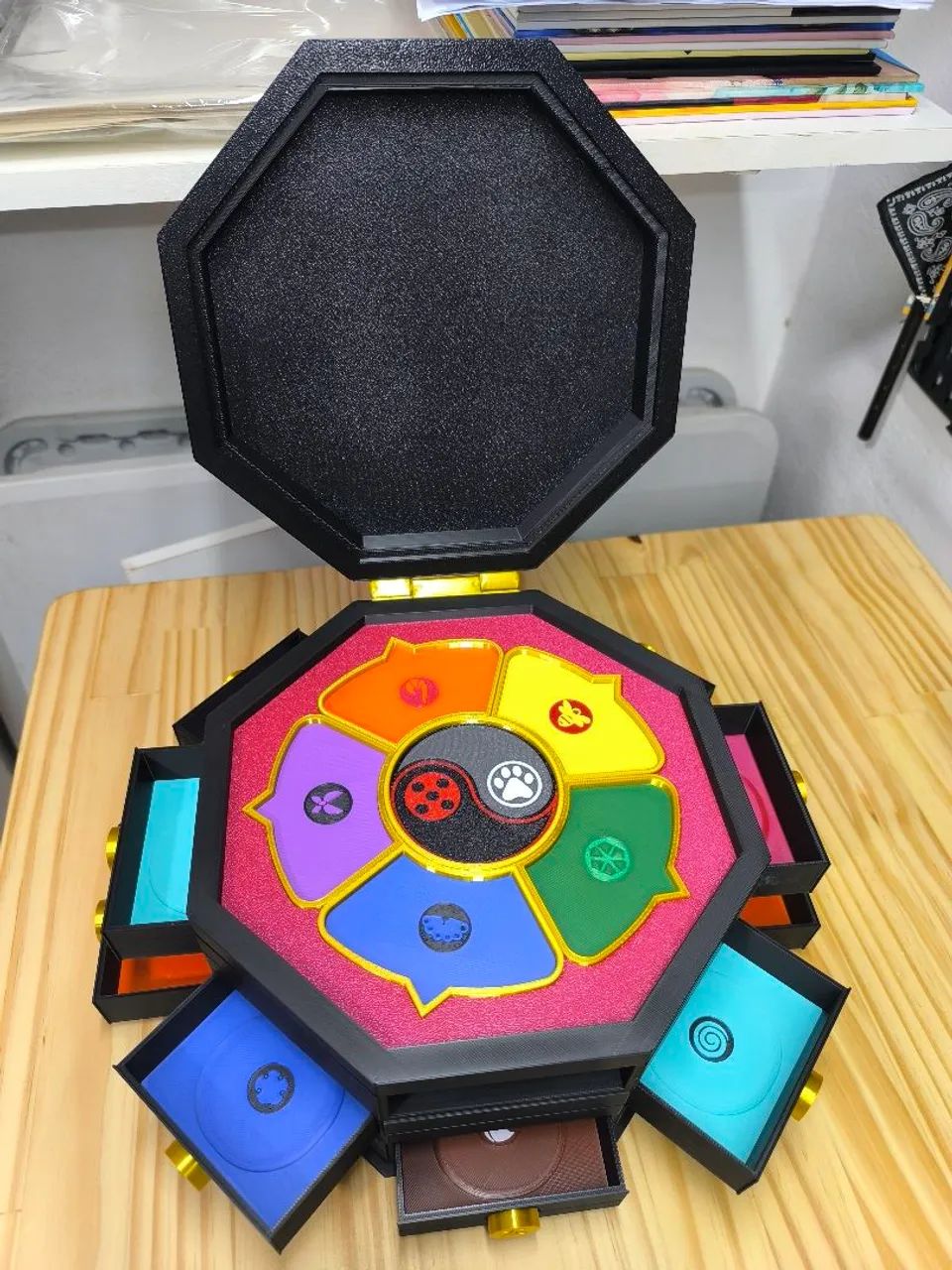 Porta Joias com Gavetas Ladybug Miraculous  - Foto 4