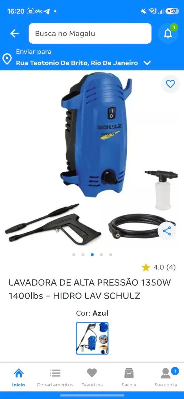 Lavadora de alta pressão - Foto 2