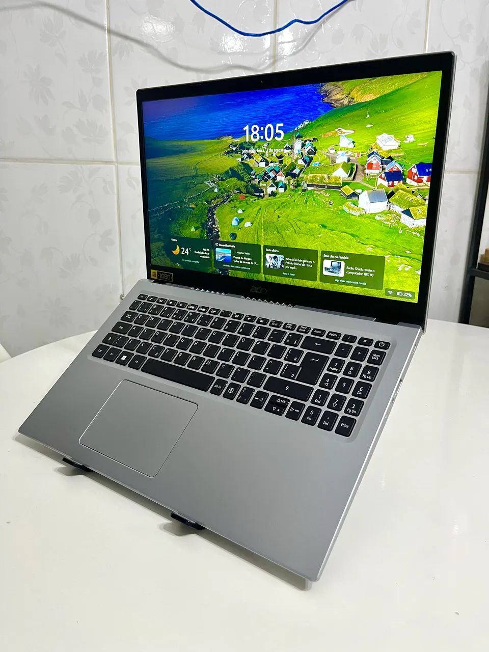 NOTEBOOK ACER ASPIRE 8GB RAM, 256SSD, SLOT PARA HD - OPORTUNIDADE